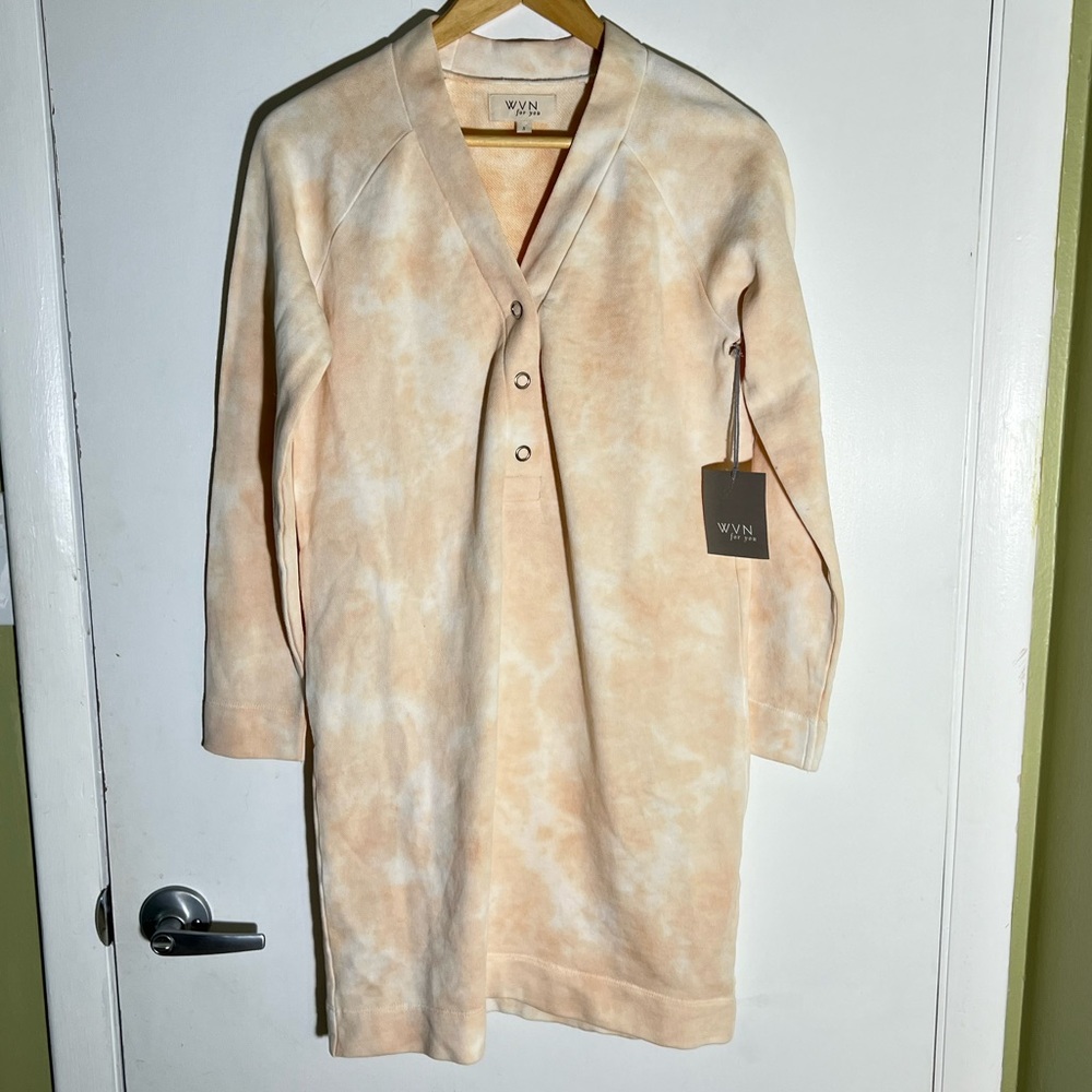 WVN. 100% Organic Cotton Cameron Dress Cameo Rose